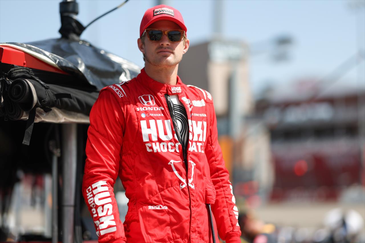 Marcus Ericsson - Hy-VeeDeals.com 250 presented by DoorDash - By: Chris Owens -- Photo by: Chris Owens